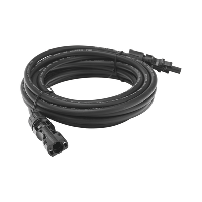 Cable Fotovoltaico 2.5 m, Negro, Calibre 10 AWG con Terminales MC4 en Ambos Extremos EPCOM POWERLINE - Vista 3