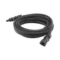 Cable Fotovoltaico 2.5 m, Negro, Calibre 10 AWG con Terminales MC4 en Ambos E...