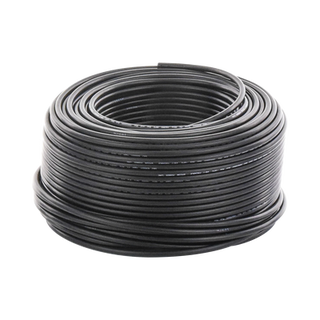 Cable Fotovoltaico Negro / 6mm² (10AWG) / Material COBRE /  2000V / Rollo de 100m - EPCOM POWERLINE