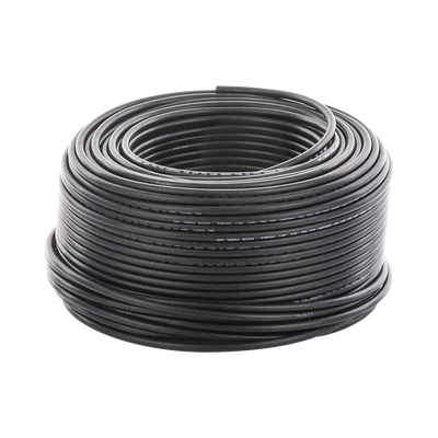 Cable Fotovoltaico Negro / 6mm² (10AWG) / Material COBRE /  2000V / Rollo de 100m - EPCOM POWERLINE