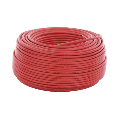Cable Fotovoltaico Rojo / 6mm² (10AWG) / Material COBRE / 2000V / Rollo de 100 m - EPCOM POWERLINE