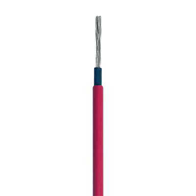 Cable Fotovoltaico Rojo / Cobre Estañado / 6 mm² (10 AWG) / 2000V / Rollo 100m / UL 4703 y TUV - EPCOM POWERLINE
