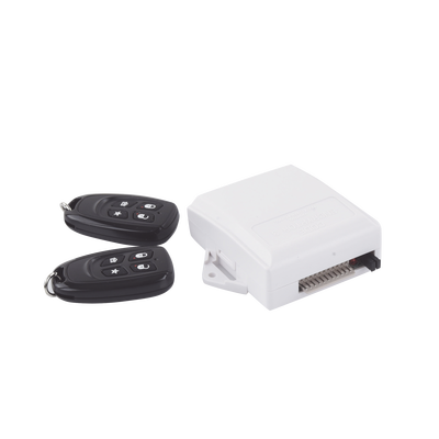 Receptor Universal con conexion directa al Keybus del panel de alarma con relevador auxiliar para abrir puertas de garage ...