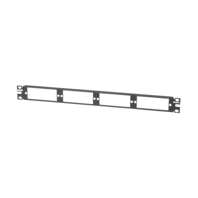 Patch Panel de Fibra Óptica, Para 4 Placas Acopladoras FAP o FMP, Color Negro, 1UR PANDUIT - Vista 3
