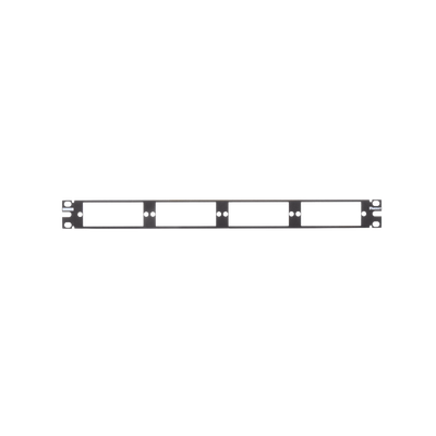 Patch Panel de Fibra Óptica, Para 4 Placas Acopladoras FAP o FMP, Color Negro, 1UR PANDUIT - Vista 4