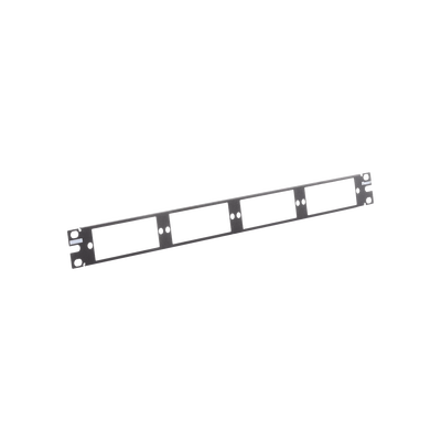 Patch Panel de Fibra Óptica, Para 4 Placas Acopladoras FAP o FMP, Color Negro, 1UR PANDUIT - Vista 7