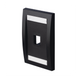 PANDUIT CFPE1BLY - Placa de Pared Vertical / 1 Puerto Mini-Com / Espacio para Etiquetas / ABS Negro | SIERRA STORE