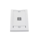 Placa de Pared Vertical Ejecutiva, Salida Para 1 Puerto Mini-Com, Con Espacios Para Etiquetas, Color Blanco PANDUIT - Vista 2