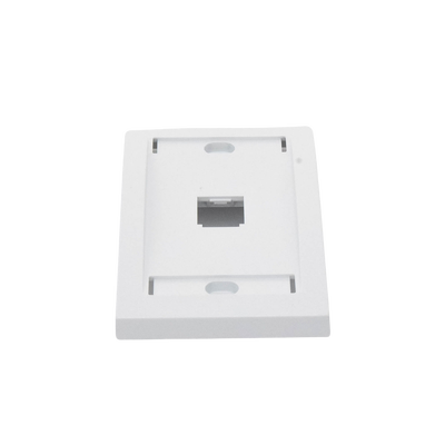 Placa de Pared Vertical Ejecutiva, Salida Para 1 Puerto Mini-Com, Con Espacios Para Etiquetas, Color Blanco PANDUIT - Vista 3