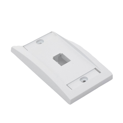 Placa de Pared Vertical Ejecutiva, Salida Para 1 Puerto Mini-Com, Con Espacios Para Etiquetas, Color Blanco PANDUIT - Vista 4