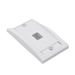 Placa de Pared Vertical Ejecutiva, Salida Para 1 Puerto Mini-Com, Con Espacios Para Etiquetas, Color Blanco PANDUIT - Vista 4