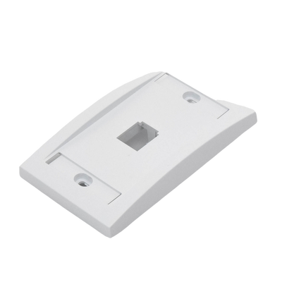 Placa de Pared Vertical Ejecutiva, Salida Para 1 Puerto Mini-Com, Con Espacios Para Etiquetas, Color Blanco PANDUIT - Vista 5