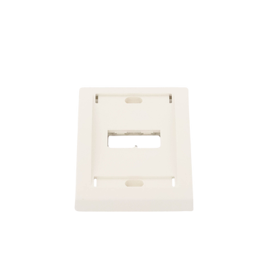 Placa de Pared Vertical Ejecutiva, Salida Para 2 Puertos Mini-Com, Con Espacios Para Etiquetas, Color Blanco Mate PANDUIT ...