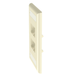 PANDUIT CFPL4EIY - Placa de Pared Vertical / 4 Puertos Mini-Com / Diseño Plano / Con Espacios para Etiquetas / 2.75 x 4.5 in / ABS | SIERRA STORE