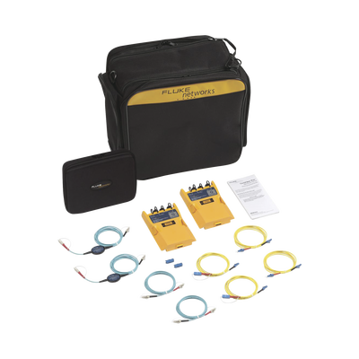 Kit de Extensión de Módulos CertiFiber Pro Quad, para Fibra Óptica Multimodo 50µm y Monomodo - FLUKE NETWORKS