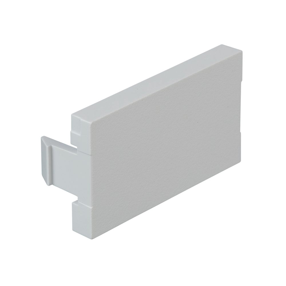 PANDUIT CHB2MWH-X - Módulo de Tapa Ciega / Insertos Inclinados y Planos / Diseño Curvo con Etiquetas / Acceso Frontal / Material ABS | SIERRA STORE