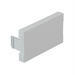 PANDUIT CHB2MWH-X - Módulo de Tapa Ciega / Insertos Inclinados y Planos / Diseño Curvo con Etiquetas / Acceso Frontal / Material ABS | SIERRA STORE