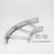Curva Horizontal de Aluminio / Perfil Z / Peralte 3 1/4" (82.55 mm) / Ancho 12" (304.8 mm) / Radio 8" (203.2 mm) / 90° | SIERRA STORE