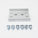 Cople para Uniones de Escalera Portacables / Perfil Z / Peralte 3 1/4" / Aluminio / Incluye Tornillería | SIERRA STORE