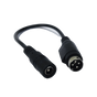 Adaptador Universal DC Hembra a Minidin 4 Pines Macho / Recomendado para DVR´...