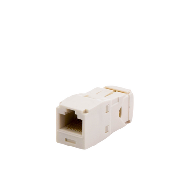Conector Jack RJ45 Estilo TG, Mini-Com, Categoría 6, de 8 Posiciones y 8 Cables, Color Blanco Mate PANDUIT - Vista 2