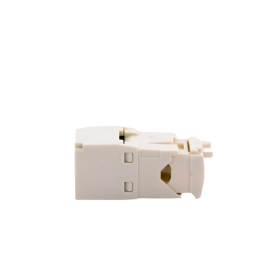 Conector Jack RJ45 Estilo TG, Mini-Com, Categoría 6, de 8 Posiciones y 8 Cables, Color Blanco Mate PANDUIT - Vista 5