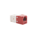 Conector Jack RJ45 Estilo TG, Mini-Com, Categoría 6, de 8 Posiciones y 8 Cables, Color Rojo PANDUIT - Vista 5