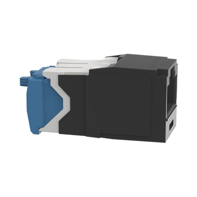 Conector Jack RJ45 Estilo TG, Mini-Com, Categoría 6A, de 8 Posiciones y 8 Cables, Color Negro PANDUIT - Vista 4