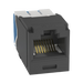 Conector Jack RJ45 Estilo TG, Mini-Com, Categoría 6A, de 8 Posiciones y 8 Cables, Color Negro - PANDUIT