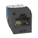 Conector Jack RJ45 Estilo TG, Mini-Com, Categoría 6A, de 8 Posiciones y 8 Cables, Color Negro - PANDUIT