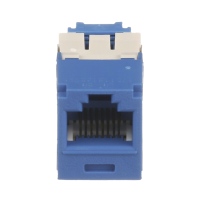 Conector Jack RJ45 Estilo TG, Mini-Com, Categoría 6A, de 8 Posiciones y 8 Cables, Color Azul PANDUIT - Vista 3