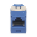 Conector Jack RJ45 Estilo TG, Mini-Com, Categoría 6A, de 8 Posiciones y 8 Cables, Color Azul PANDUIT - Vista 3
