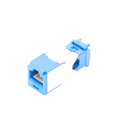 Conector Jack RJ45 Estilo TG, Mini-Com, Categoría 6A, de 8 Posiciones y 8 Cables, Color Azul PANDUIT - Vista 5