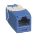 Conector Jack RJ45 Estilo TG, Mini-Com, Categoría 6A, de 8 Posiciones y 8 Cables, Color Azul - PANDUIT