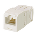 Conector Jack RJ45 Estilo TG, Mini-Com, Categoría 6A, de 8 Posiciones y 8 Cables, Color Blanco Mate - PANDUIT