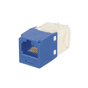 Panduit CJK688TGBU - Conector Jack RJ45 Estilo TG con Llaveado Azul, Mini-Com...