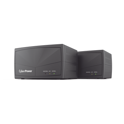 Regulador De Voltaje de 2000VA/1000W, Entrada NEMA 5-15P, Con 8 Salidas NEMA 5-15R y Supresión de Picos a 245 Joules CYBER...