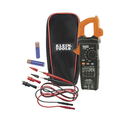 Amperímetro Digital de Gancho con Media Cuadrática Real de Rango Automático de 600 A CA. - KLEIN TOOLS