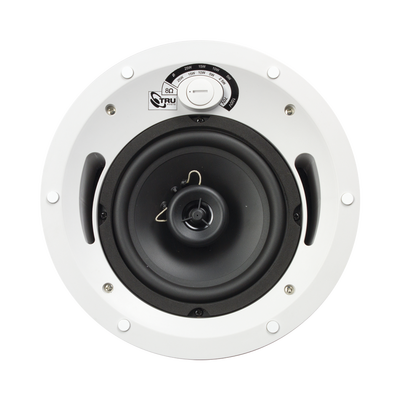 Altavoz comercial de 2 vías | 70V /100V | 8 Ohms | montaje en techo | woofer de 6.5 in | 60 Watts | - TRUAUDIO