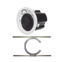 KIT de Bocina de Techo TruAudio de 6.5in CL70V6UL con Soporte de Acero Rígido...