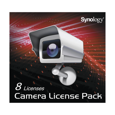 Licencia para 8 cámaras IP en servidores SYNOLOGY - SYNOLOGY
