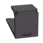PANDUIT CMBBL-X - Módulo de Tapa Ciega (Inserto Ciego), Mini-Com, Color Negro...