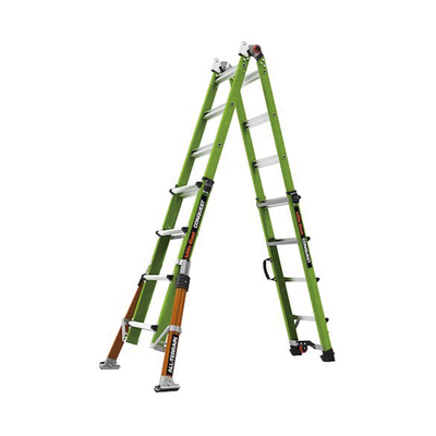 Escalera Multi-Posiciones de 6.7 m (22') para Suelos Inclinados o con Desniveles. Little Giant Ladder Systems - Vista 4