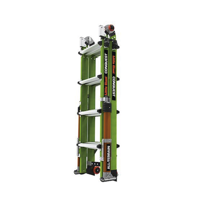 Escalera Multi-Posiciones de 6.7 m (22') para Suelos Inclinados o con Desniveles. Little Giant Ladder Systems - Vista 9