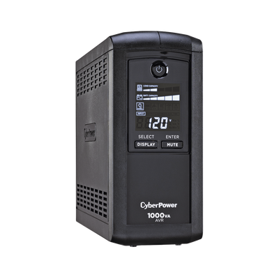 UPS de 1000 VA/600 W, Topología Línea Interactiva, Entrada 120 Vca NEMA 5-15P, Tipo Mini Torre, Con 9 Tomas NEMA 5-15R - C...