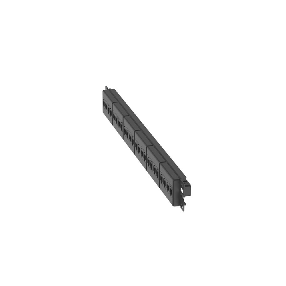 PANDUIT CP24688BL - Panel de Parcheo / 24 Puertos / Categoría 6 / 1 UR / Plano / Negro | SIERRA STORE
