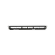 Panel de Parcheo Modular Mini-Com (Sin Conectores), Plano, Totalmente Blindado, de 24 Puertos, 1UR PANDUIT - Vista 4