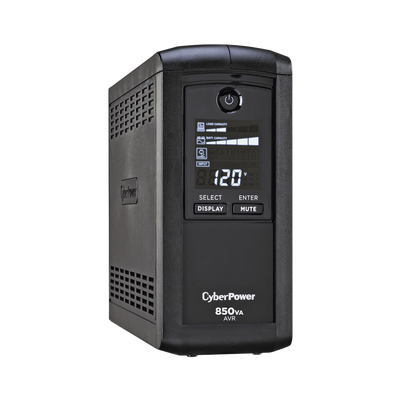 UPS de 850 VA/510 W, Topología Línea Interactiva, Entrada 120 Vca NEMA 5-15P, Tipo Mini Torre, Con 9 Tomas NEMA 5-15R - CY...
