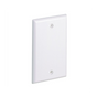 PANDUIT CPNIW - Placa de Pared Ciega Universal, Material ABS, Color Blanco Ma...