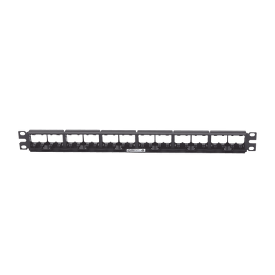 Panel de Parcheo Modular Mini-Com (Sin Conectores), Plano, Sin Blindaje, de 24 Puertos, 1UR PANDUIT - Vista 3